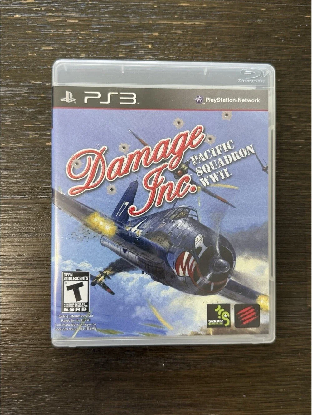Damage Inc. Pacific Squadron WWII Sony PlayStation 3 PS3 Disc & Case